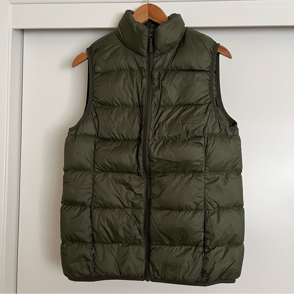 dip Army Green Puffer Vest